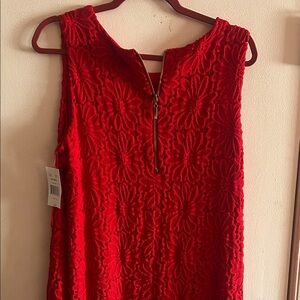 Ronni Nicole Vibrant Red Dress